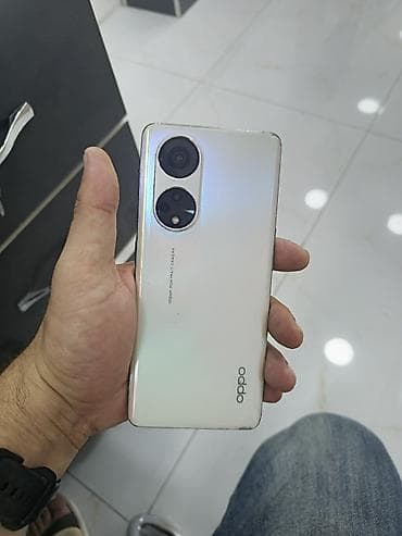 modio m63 tablet: Oppo Reno8 T 5G, 256 GB, rəng - Gümüşü, Barmaq izi — 4