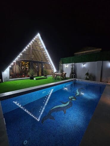 lalafo долгосрочная аренда квартир: 80 kv. m, 3 otaqlı, Hovuzlu, İnternet, Qaz, İşıq — 3