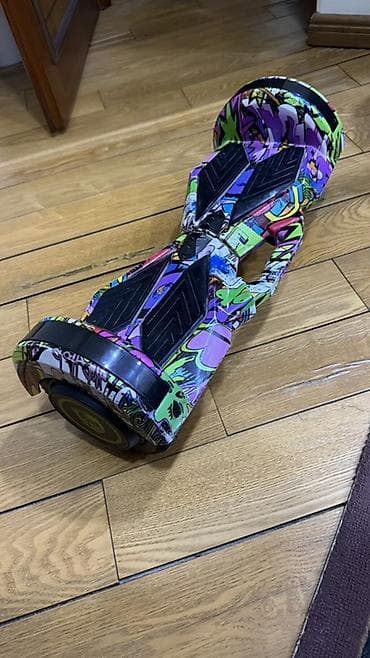 ucuz nagara: Qrafiti dizaynlı hoverboard (self-balansing skuter) - Parlaq, qrafiti — 1