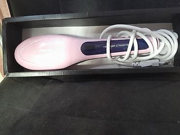 Краны водонагреватели: FAST HAIR STRAIGHTENER HQT-906 saç düzləşdirən daraq - Model: HQT-906 — 3