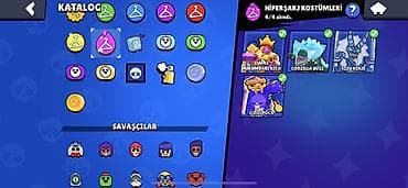 kostumlar: Brawl stars hesabı-32 k dolu hesabdı kupasına görə 4 hiper kostümü — 3