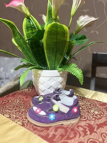 Uşaq geyimi və ayaqqabıları: Rəng - Yasəmən Tuflilər, Ölçü: 23, Qız üçün — 5