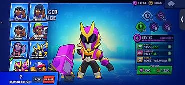 ayaqqabi sekilleri: Brawl Stars oyun hesabı - Kupa: 12,298 Savaşçılar: 55/100 - Hesabda — 6