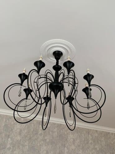 Süni güllər: Çılçıraq, 8 lampa — 1