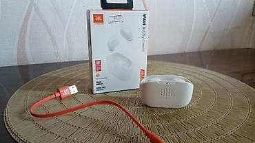 nar sixan satilir: Yeni Simsiz (Bluetooth) Qulaqcıqlar, JBL, rəng - Ağ — 1