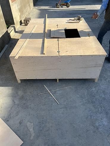 istehsalat: Taxta quşçuluq/broyler böyütmə qutusu (brooder) - Material: möhkəm — 1