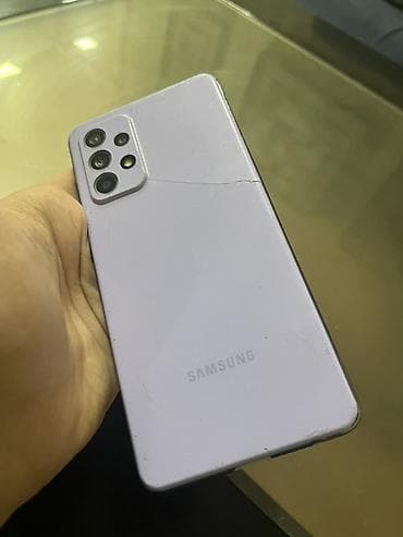 htc yeni model: Samsung Galaxy A52, 128 GB, rəng - Bənövşəyi, Sensor — 4