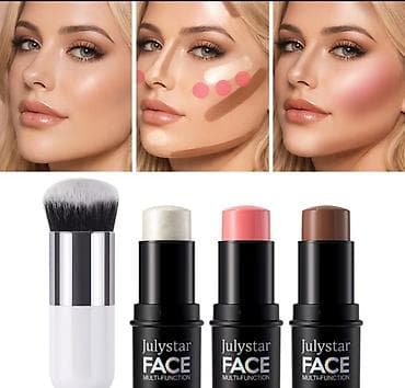 Julystar FACE Multi-Function – krem teksturalı, stik formatında 3’lü