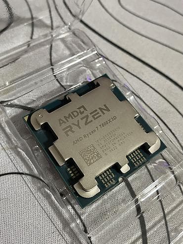 ikinci el pc: Prosessor AMD Ryzen 7 Ryzen 7 7800X3D, > 8 nüvə, Yeni — 2