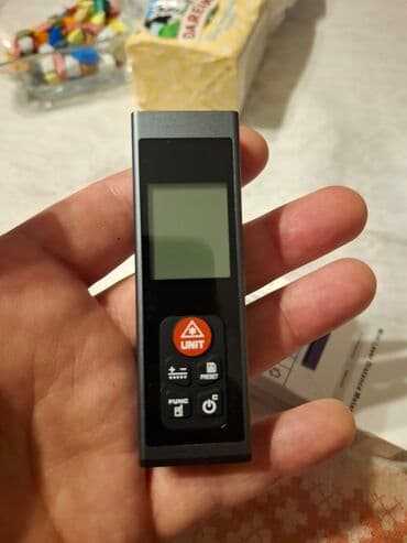 lazer aparati mini: Yeni Lazer məsafə ölçən, Hesablama funksiyalı, USB girişli — 1