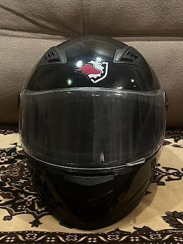 kardan: Tam üzlü motosiklet dəbilqəsi – “SABRINA” yazılı, qara rəng — 2