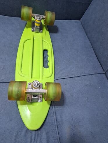 hoverboard ikinci el: Plastik kruizer skeytbordu - Korpus: möhkəm plastik gövdə, parlaq — 2