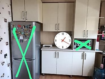 metbex ucun: Metbex mebeli 200azn. Olcu Hündürlük-2.30sm Eni-2.40sm. Yalniz mebel — 1