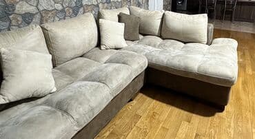 угловые диваны для гостинной: Künc divan, Açılmayan, Bazasız, Parça, Ödənişli çatdırılma — 4