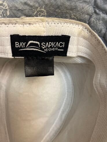 kişilər ucun dəri papaqlar və kepkalar: Təzə kimidi. 56 razmerdi — 3