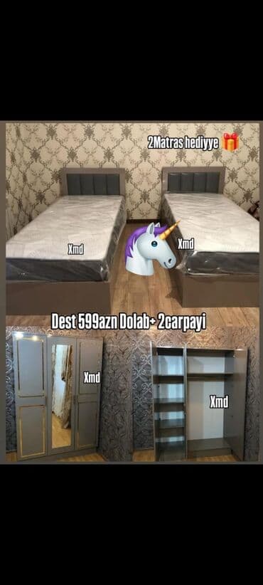 кровать купить баку: Yataq otağı dəsti — 1