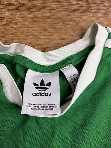 Futbolkalar: Futbolka, Adidas, M, rəng - Yaşıl — 2
