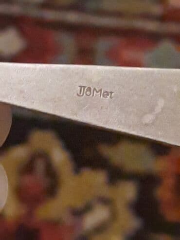 gumuş qaşıq: 10.5 sm. Tallin zərgərlik fabriki. Melxior gümüş örtüklə — 3