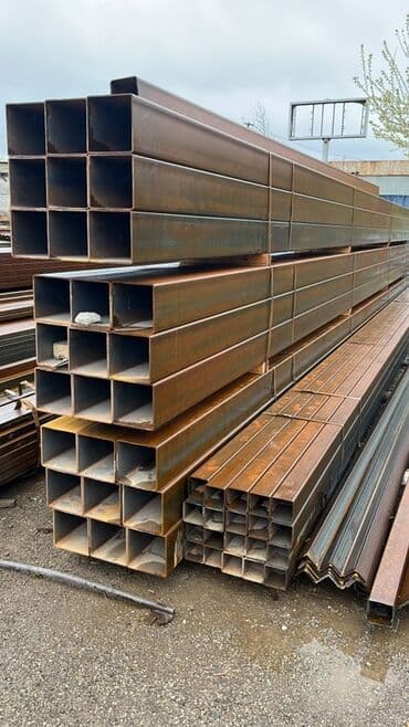 Təmir və tikinti: Kvadrat metal borular dəsti. İnşaat və müxtəlif metal — 5