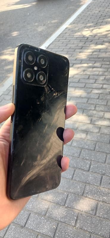 Honor X8, 128 ГБ, цвет - Черный, Две SIM карты — 2