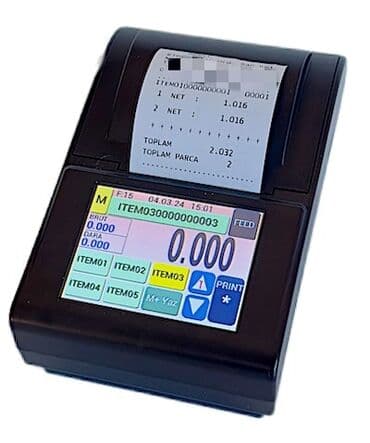 cekler: Barkod tərəzisi, 1000 kq, Pulsuz quraşdırma — 1