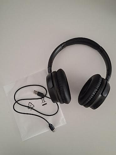İşlənmiş Simsiz (Bluetooth) Qulaqcıqlar, rəng - Qara