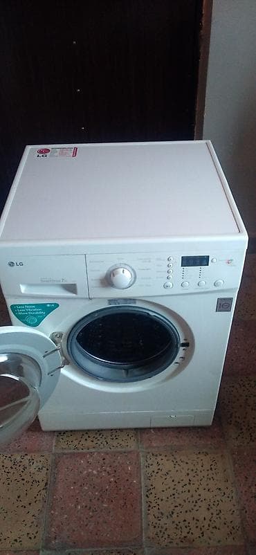 4 goz soba: Paltaryuyan maşın LG, 7 kq, Avtomat, Qurutmasız — 3
