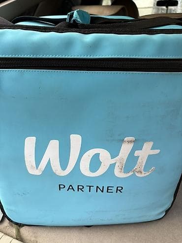 Wolt Partner çatdırılma çantası
Ela veziyyetdedi az istifade olunub