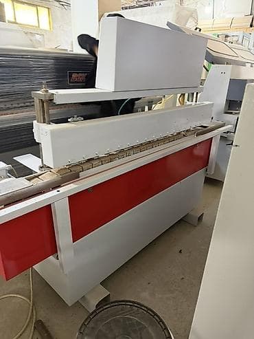 PVC dəzgahı – kənar emalı və yapışdırma işləri üçün qazıması var -