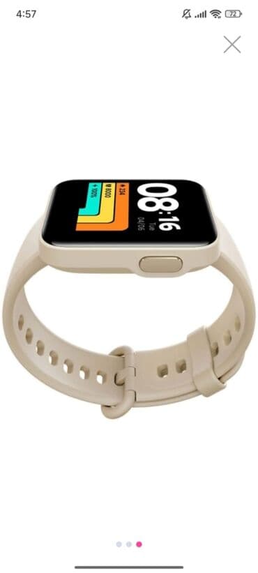 smart saat apple: İşlənmiş, Smart saat, Suya davamlı, rəng - Ağ — 1