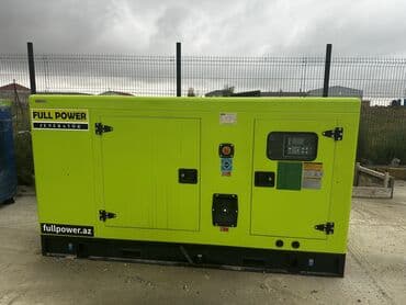generator icarəsi: Аренда, Новый, Дизельный, Генератор, Fullpower, Бесплатная доставка, Доставка в районы, Нет кредита — 1