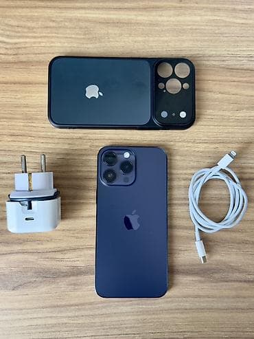 ayfon x plus: IPhone 14 Pro Max, 128 GB, Deep Purple, Face ID — 2