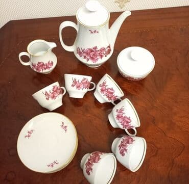 набор посуды: Qəhvə dəsti, Farfor, 6 nəfərlik — 3