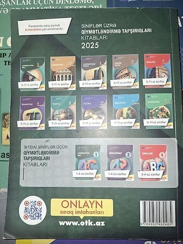 Digər: Kitab yazilmayib cirigi falan yoxdu yenidir alinandan istifade — 2
