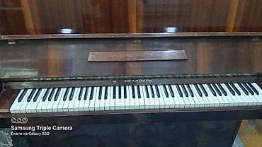 Klavişli alətlər: Akkustik pianino – BELARUS markası, şaquli (upright) model — 2