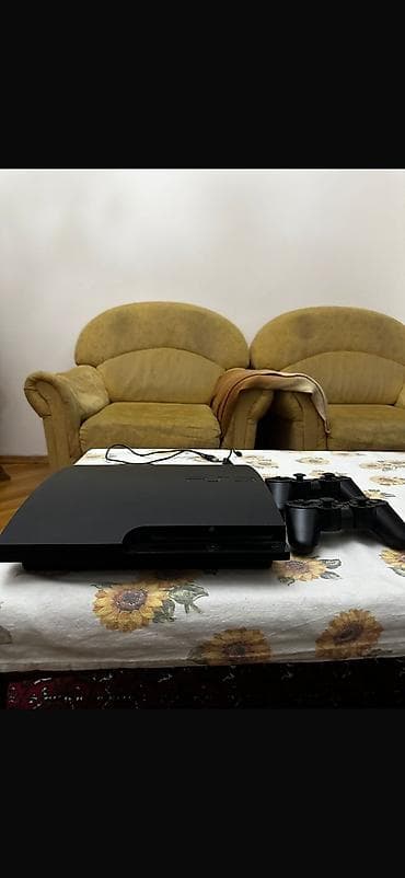 Ps3 512Gb Heç vaxt təmir olunmayıb. 1 ədəd orijinal PS3 kontrolleri