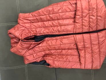 drap paltolar erkaklar uchun: Jilet, rəng - Narıncı — 1