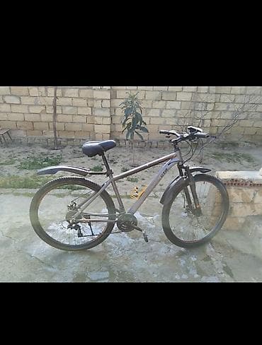 MTB tipli velosiped - Korpus: Alüminium gövdə, diaqonal boruda “GT”