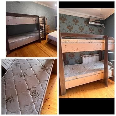 Oğlan və qız üçün, Çarpayı, Matras ilə, Siyirməsiz