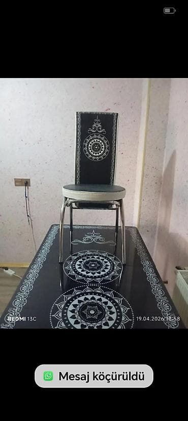 stulla: İşlənmiş, 4 stul — 1