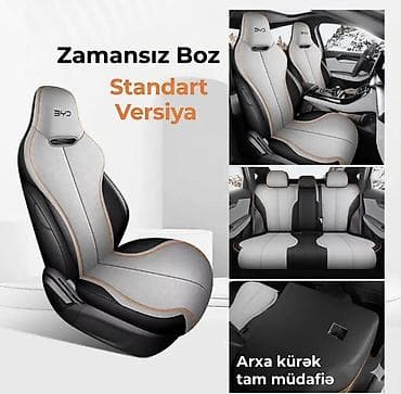 mini maşınlar: BYD avtomobilləri üçün “Zamansız Boz” oturacaq üzlükləri – Standart — 1