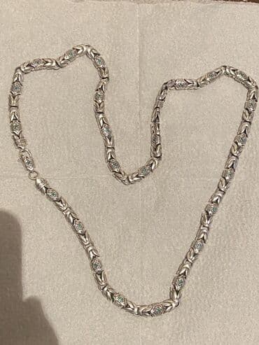 Boyunbağı, Gümüş, 958 Əyar, 74 g, Pulsuz çatdırılma, Rayonlara çatdırılma lalafo.az -da Boyunbağı, Gümüş, 958 Əyar, 74 g, Pulsuz çatdırılma, Rayonlara çatdırılma