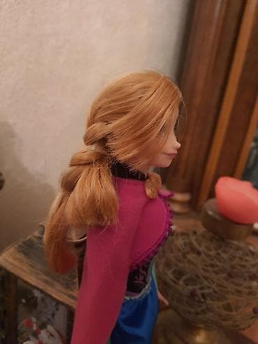 barbi oyuncaq: Anna və Elsa Gəlinciklər kukla original prenses — 2