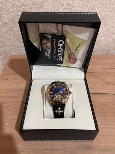 kişi üzükləri: Yeni, Qol saatı, Cartier, rəng - Qara — 2