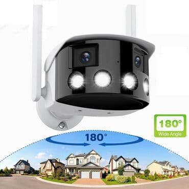 360 derece kamera: IP Kamera Panorama kamera Yeni modl 4mp+4mp 8 MP 180 derece goruntulu — 6