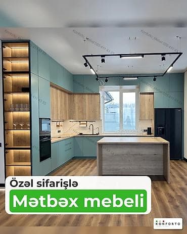 3d defter: Sifarişlə mətbəx dəsti, Özü çəkən petlələr, MDF — 1