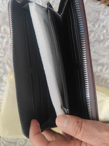 boz rəngli kişi mokasinləri: Pulqabı, Yeni — 6