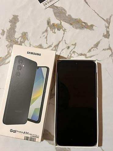 iphone 15 ağ: Samsung Galaxy A16, 128 GB, rəng - Qara, İki sim kartlı — 6