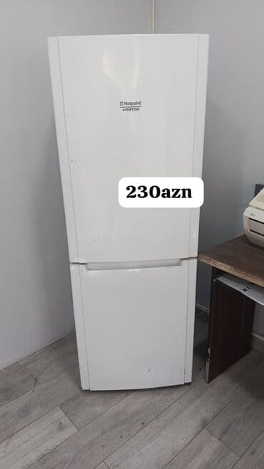 Yemək hazırlamaq üçün texnika: 2 qapılı Hotpoint Ariston Soyuducu Satılır, rəng - Ağ — 1