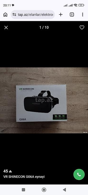 telefonlae: VR SHINECON G06A virtual reallıq eynəyi - Smartfon üçün VR eynək — 7